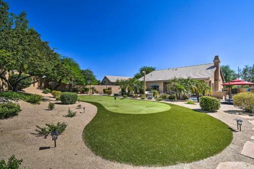 Scottsdale Golfers Getaway With Putting Green
