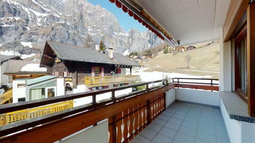 Gonenstein Residence In Leukerbad, Entire Apartment/studio With Balcony