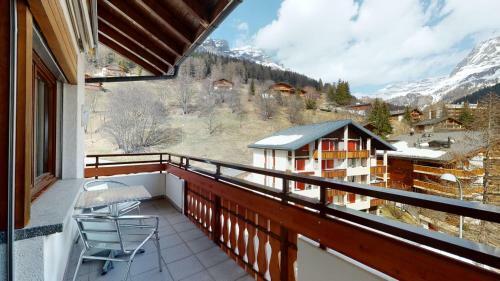Gonenstein Residence In Leukerbad, Entire Apartment/studio With Balcony