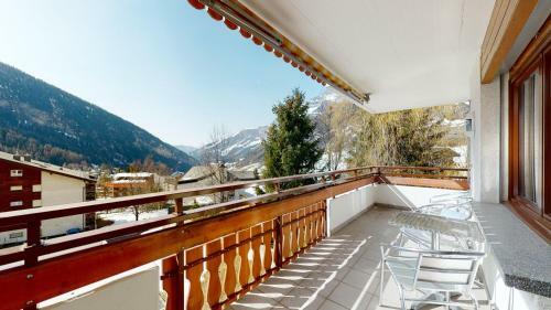 Gonenstein Residence In Leukerbad, Entire Apartment/studio With Balcony