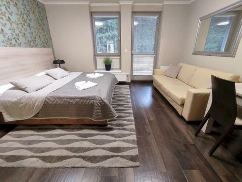 Apartamento �tuln� Studio S Balk�nem A Mo?nost� Wellness