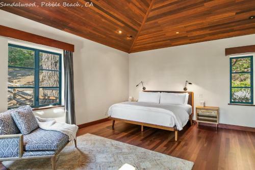 Pebble Beach Timeless Contemporary 4 Bed 5bath 30 Night Minimum