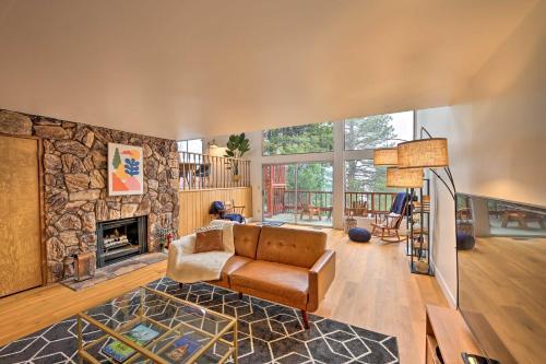 Pines Peak Lodge A-frame With Loft And View!