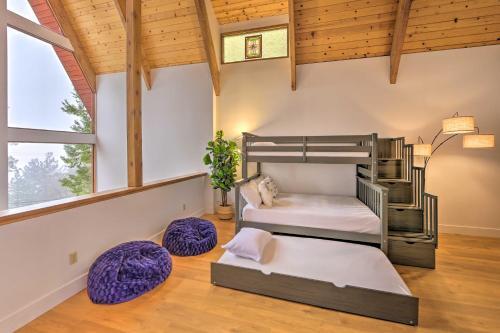Pines Peak Lodge A-frame With Loft And View!