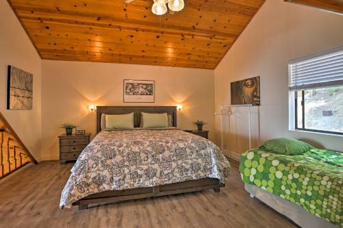 A-frame Cali Cabin With Unobstructed Valley Views!