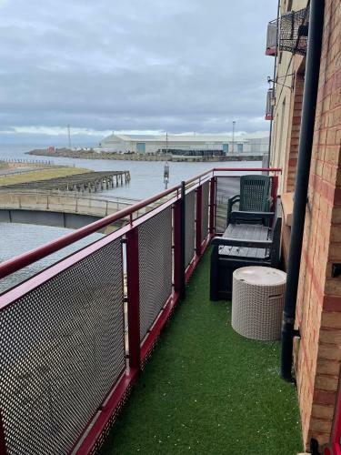 The Marine - Balcony - Beach View - Coorie Doon Apartments