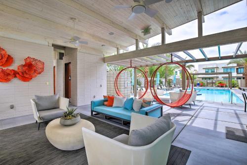 Sleek Townhome With Private Pool, Gym, And More!