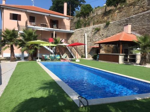 Porto/douro Grande Maison Avec Vue & Piscine