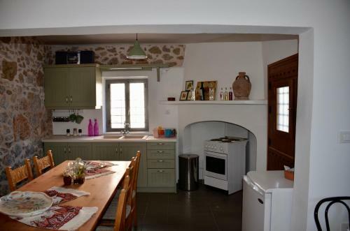 Traditional Cretan Stone House With Ondas