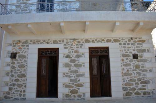 Traditional Cretan Stone House With Ondas