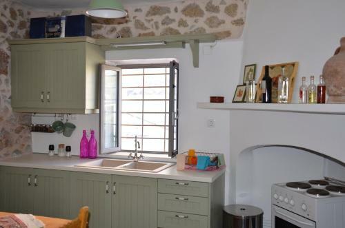 Traditional Cretan Stone House With Ondas
