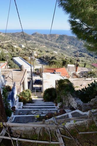 Traditional Cretan Stone House With Ondas