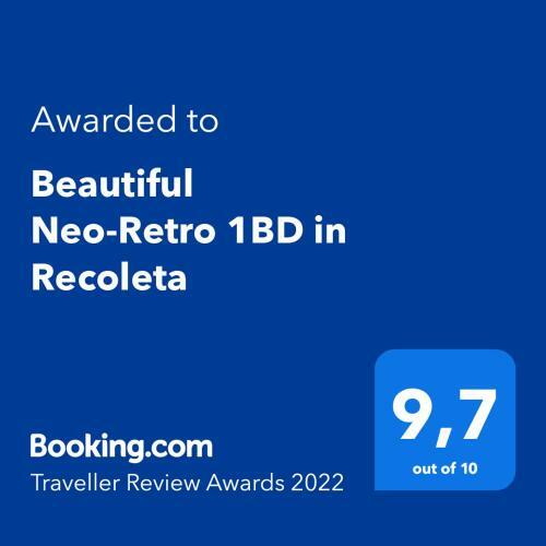 Apartamento Amazing & Quiet 1bd In Recoleta - Location !