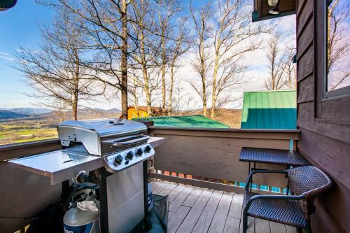 Black Bear Lodge Mtn View Wood Fireplace