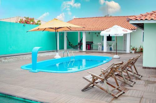 Casa Com Wifi A 13 Min A Pe Da Praia De Jacuipe Ba