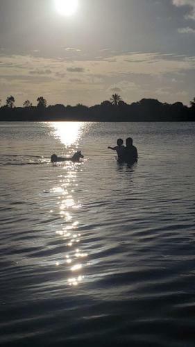 Casa Barra Do Jacuipe Com Acesso Ao Rio