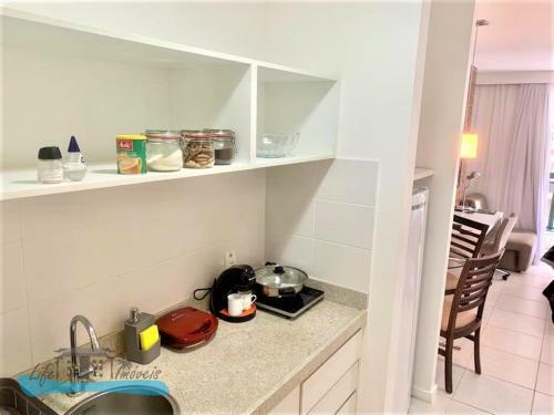 Apartamento Flat Fusion �rea De Lazer Completo E Mini Cozinha