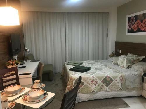 Apartamento Flat Fusion �rea De Lazer Completo E Mini Cozinha
