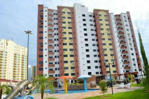 Apartamento Flat Golden Dolphin Supreme - Com Roupas De Cama