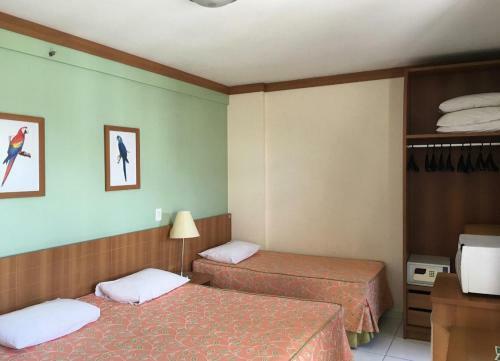 Apartamento Quarto Studio Golden Dolphin Grand Piscinas - 24 Horas