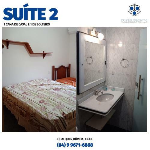 Casa Com Piscina, Churrasqueira, 3 Su�tes Com Ar Condicionado