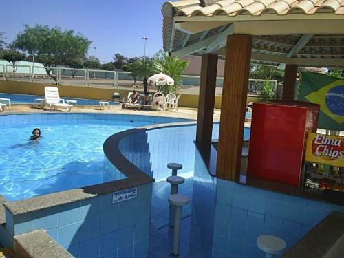 Apartamento Thermas Place Su�te Caldas Novas Com Piscinas Termais