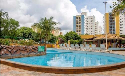 Apartamento Thermas Place Su�te Caldas Novas Com Piscinas Termais