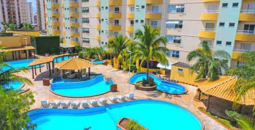 Apartamento Thermas Place Su�te Caldas Novas Com Piscinas Termais