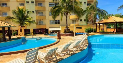 Apartamento Thermas Place Su�te Caldas Novas Com Piscinas Termais