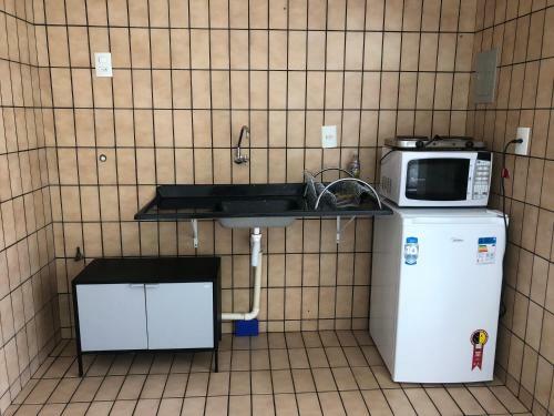 Apartamento Apto Central, Ar, Smart Tv, Cozinha