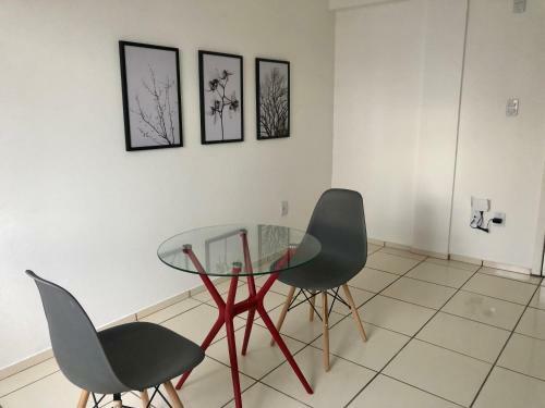 Apartamento Apto Central, Ar, Smart Tv, Cozinha