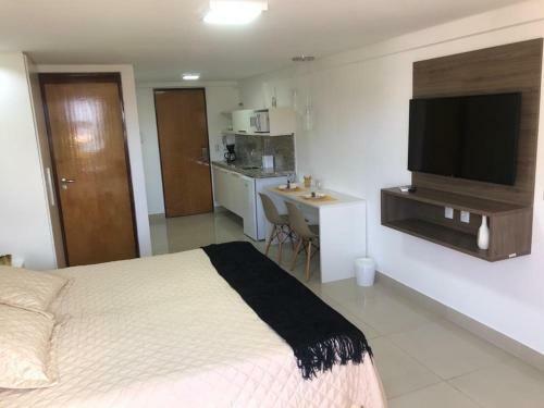 Apartamento Gold Flat - Praia de Cabo Branco - Jo�o Pessoa-pb