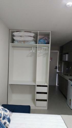 Apartamento Flat Azul Milore Em Cabo Branco