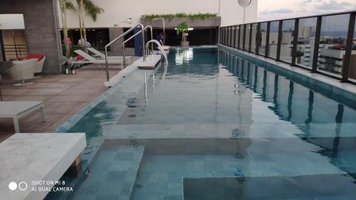 Apartamento Studio Time 1312 - Luxo - Ponta Verde - Macei�-al