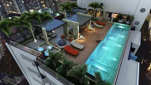 Apartamento Studio Time 1312 - Luxo - Ponta Verde - Macei�-al