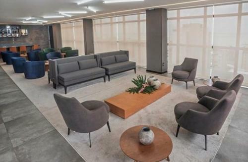 Apartamento Luxo 1406 - Quarto E Sala Com Varanda Frente Mar Ponta Verde