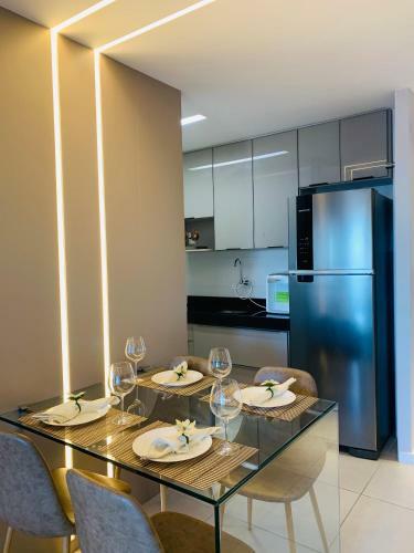 Apartamento Luxo 1406 - Quarto E Sala Com Varanda Frente Mar Ponta Verde