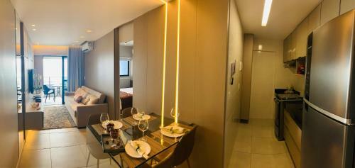 Apartamento Luxo 1406 - Quarto E Sala Com Varanda Frente Mar Ponta Verde