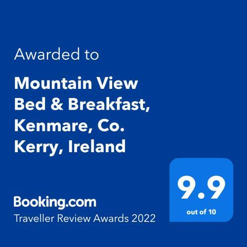 Mountain View Bed & Breakfast, Kenmare, Co. Kerry, Ireland