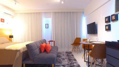 Apartamento Studio 818 No Edf. Time, Ponta Verde