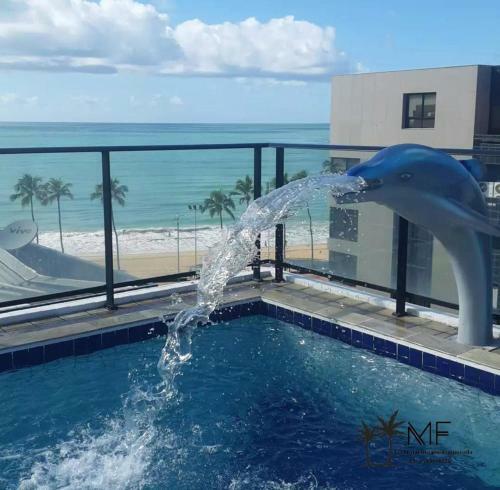 Apartamento Flat Beira Mar De Jatiuca Em Macei� - Al