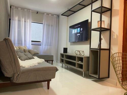 Apartamento Flat Beira Mar De Jatiuca Em Macei� - Al