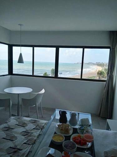 Apartamento Otimo Flat Com Vista Panoramica Da Praia Em Maceio