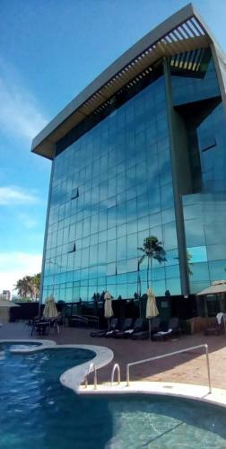 Apartamento Otimo Flat Com Vista Panoramica Da Praia Em Maceio