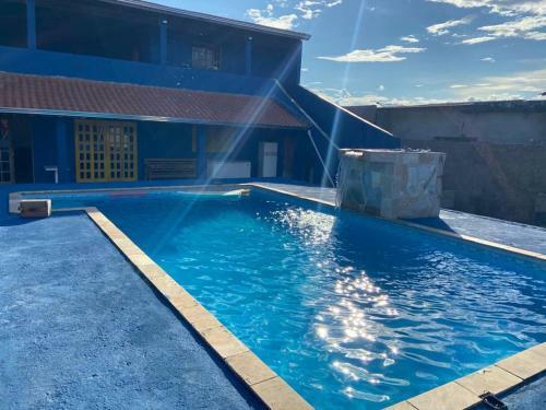 Blue House - Casa Com Ampla �rea De Lazer E Piscina