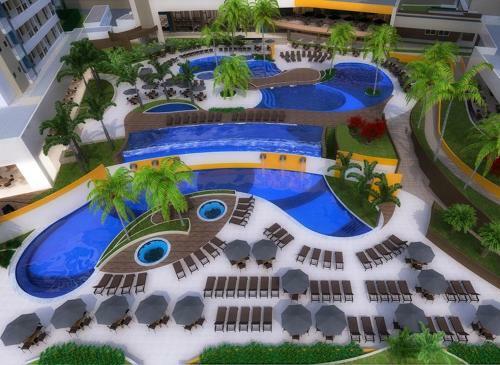 Apartamento Resort Solar Das Aguas - Olimpia