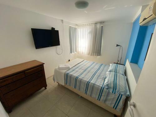 Apartamento Flat Mobiliado De Frente Para O Mar Em Natal