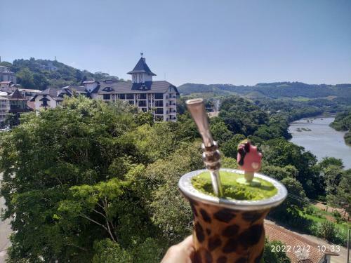 Apartamento Melhor Vista E Localiza��o Nas Termas