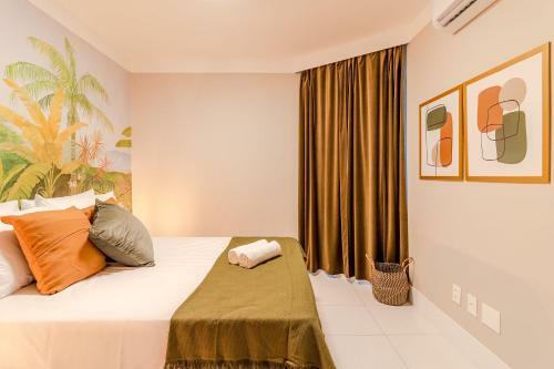 Apartamento Vt02 Excelente Apto Quarto E Sala A 300m Da Praia