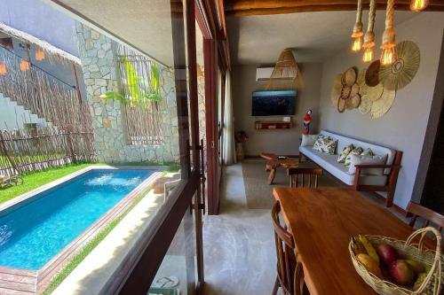 Casa Na Praia Do Patacho Com Piscina Privativa